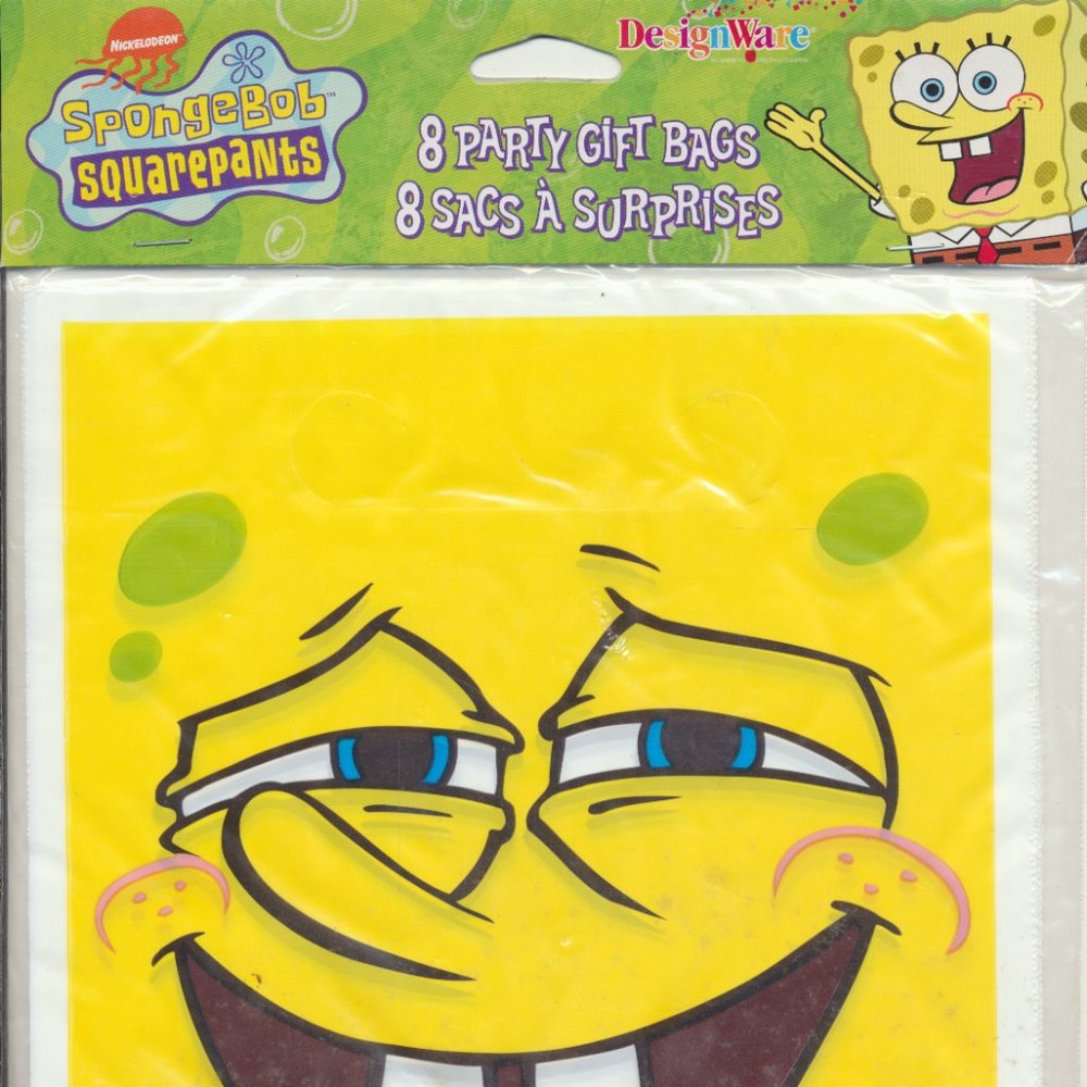 SpongeBob SquarePants 8 Party Gift Bags